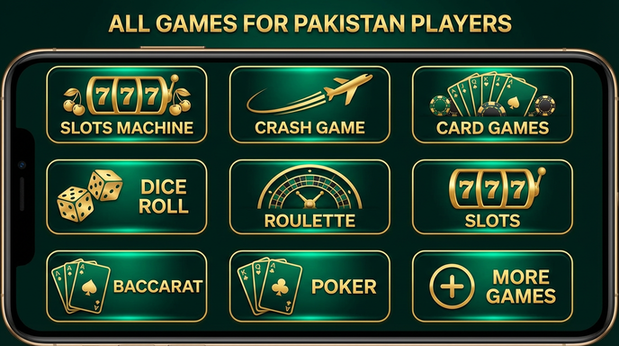 Main screen of Win Rupees games page for PK players